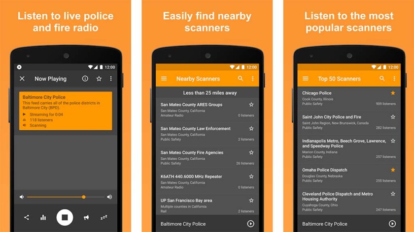 Scanner Radio - die besten Polizei-Scanner-Apps