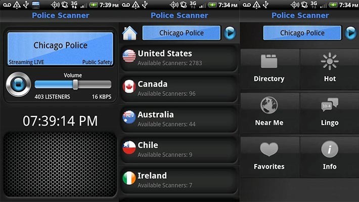 beste Polizei-Scanner-Apps für Android