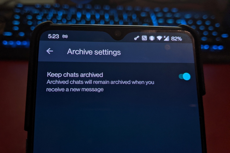 Mit WhatsApp können Sie archivierte Chats jetzt für immer stummschalten.  So funktioniert das