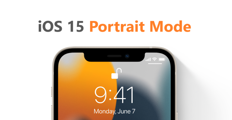 So verwenden Sie den Porträtmodus von iOS 15 für Fotos und Videos auf Instagram, Snapchat und mehr