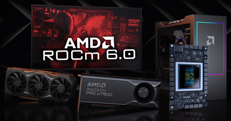 AMD ROCm 6.0-Quellcode jetzt verfügbar: Unterstützt Instinct MI300, Radeon 7000-GPUs und AI-Ergänzungen
