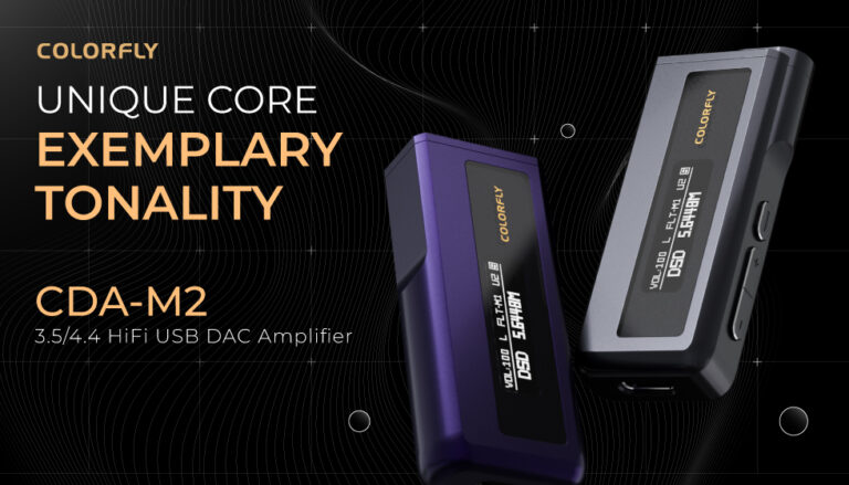 COLORFLY stellt den Hi-Fi-USB-DAC-Verstärker CDA-M2 vor, der mit einem OLED-Bildschirm ausgestattet ist
