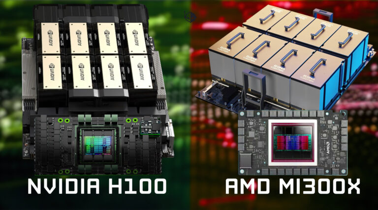AMD reagiert auf die H100 TensorRT-LLM-Ergebnisse von NVIDIA und zeigt erneut, dass die MI300X-GPU mit 30 % besserer Leistung durch optimierten KI-Software-Stack führend ist