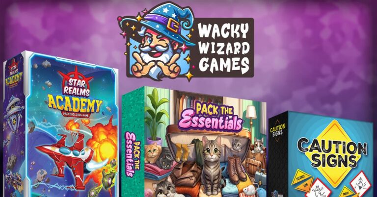 Wacky Wizard Games enthüllt drei neue Spiele für 2024