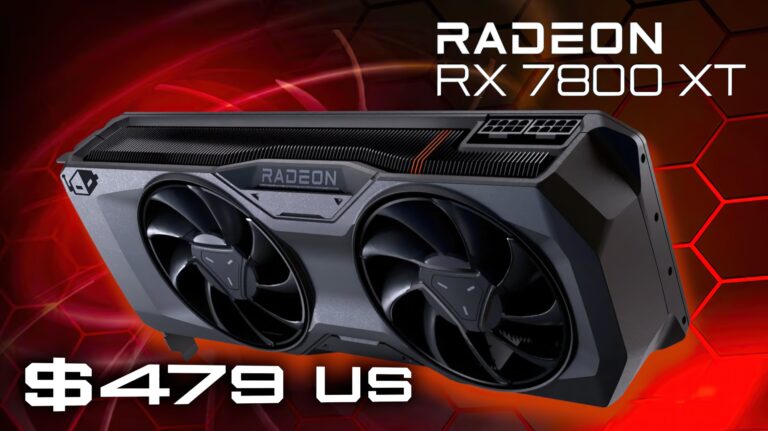 AMDs Radeon RX 7800 XT GPU fällt auf ein Allzeittief und ist jetzt für 479,99 $ erhältlich