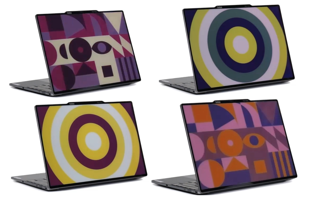 Muster für Lenovo E-Ink-Laptops 