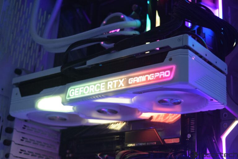 Palit GeForce RTX 4070 Ti SUPER GamingPro OC 16 GB Grafikkarte im Test: Tolle Kühlung und tolles Aussehen