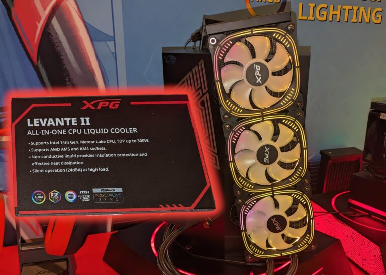 Die neuesten AIO-Kühler von XPG unterstützen angeblich Intel Meteor Lake-CPUs mit bis zu 300 W Kühlung