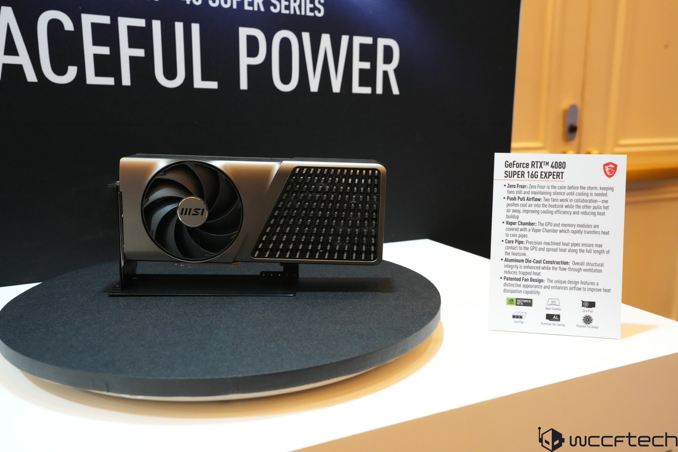 MSI EXPERT-GPUs verfügen über ein wunderschönes Design und einen Flow-Throw-Kühler ähnlich der Founders Edition von NVIDIA und werden mit SUPER Cards 2 eingeführt