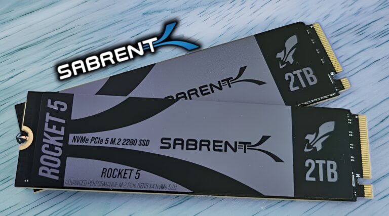 Vorschau auf die kommenden Rocket 5 Gen5 SSDs von Sabrent mit rasanten Geschwindigkeiten von 14 GB/s