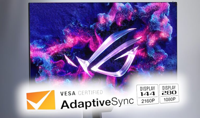 VESA Adaptive-Sync Display-Standard mit Dual-Mode-Unterstützung aktualisiert: Bereit für Gaming-Monitore mit den Modi 4K 144 Hz und 1080P 280 Hz