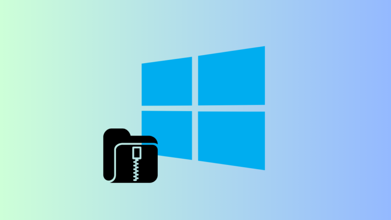 So erstellen Sie Archivdateien (nativ) unter Windows 11
