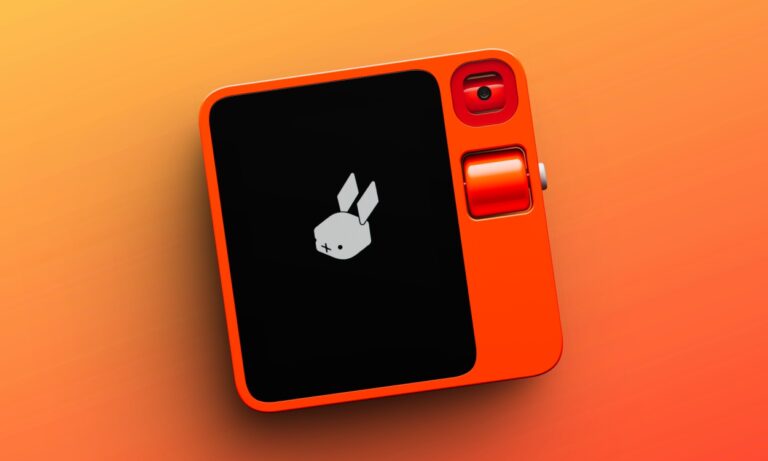 CES 2024: Der Rabbit R1 ist ein Walkie-Talkie-KI-Assistent, der zuhört