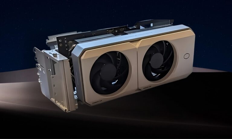 CES 2024: Cooler Master präsentiert Prototyp eines GPU-Kühlers mit Mobius-Lüftern