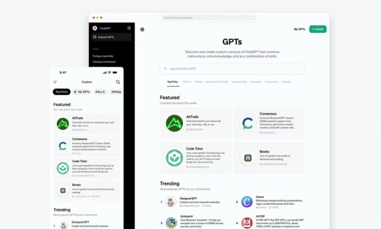 Der GPT-Store von OpenAI ist jetzt endlich live!