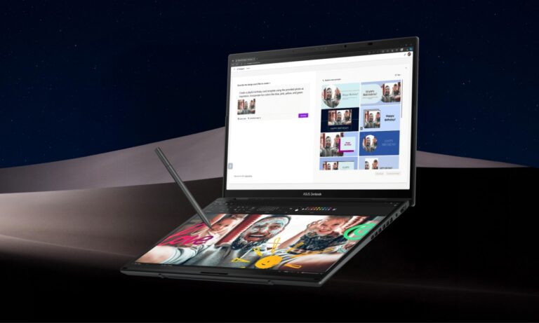 CES 2024: ASUS ZenBook Duo begeistert mit buchstäblich zwei 16:10-Displays