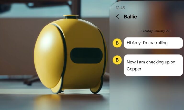CES 2024: Samsungs KI-Roboter Ballie hat einen Projektor, füttert Haustiere und folgt Ihnen sogar!