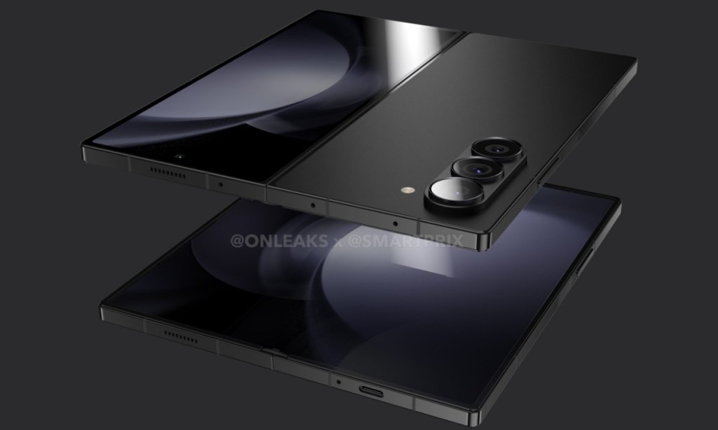 Rendering des Samsung Z Fold 6