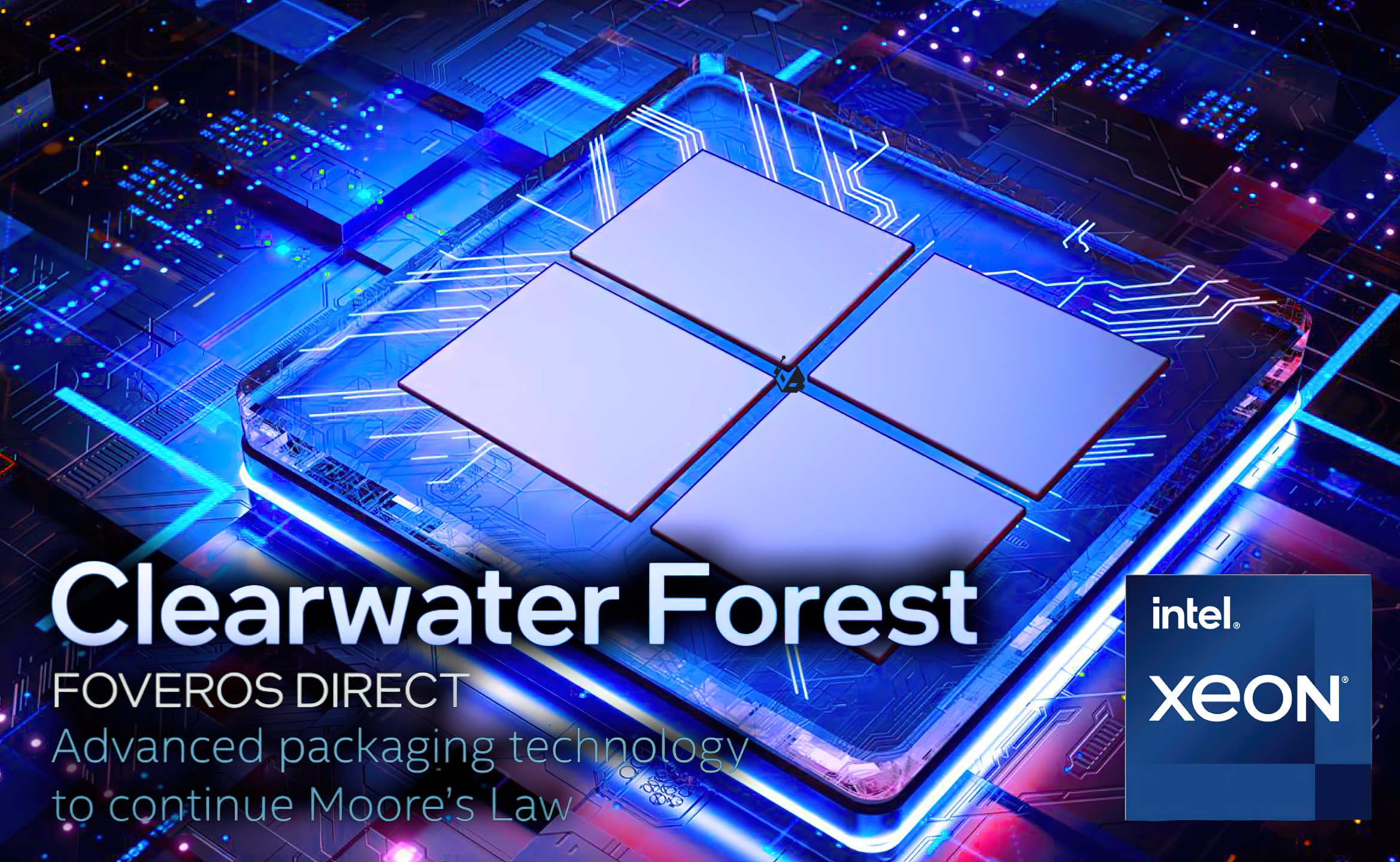 Intel Clearwater Forest Xeon-CPUs mit bis zu 288 E-Cores zur Nutzung der Foveros Direct 3D Stacking-Technologie 1