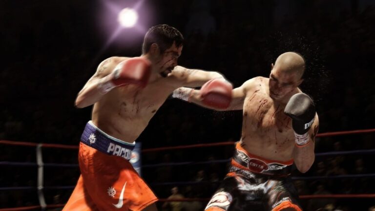 Boxer Oscar De La Hoya neckt scheinbar das neue EA Sports Fight Night-Spiel