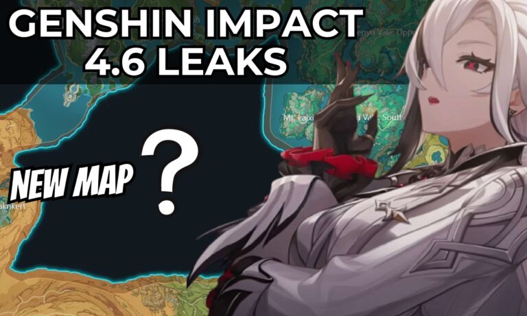 Genshin Impact 4.6-Lecks deuten auf eine neue Karte, zwei neue Artefakte und einen wöchentlichen Boss hin