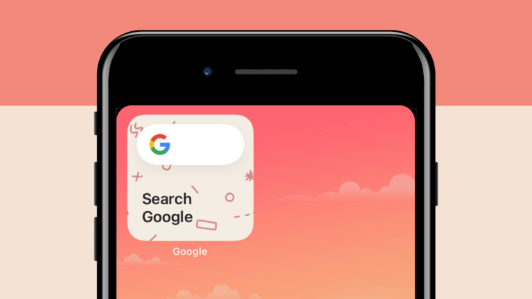 So ändern Sie das Google Widget-Design auf dem iPhone