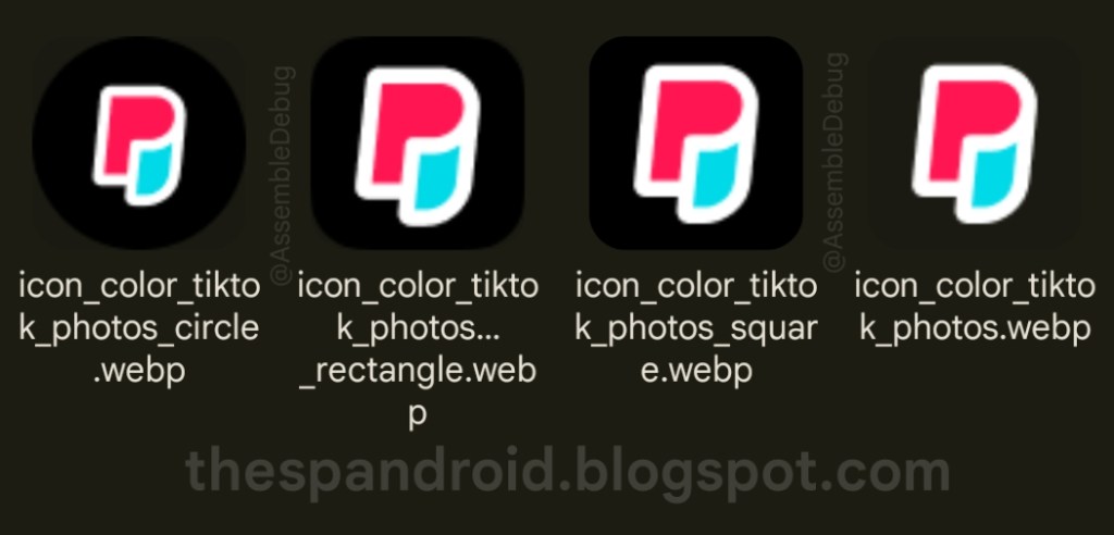 Mögliches Logo der kommenden TikTok-Fotos-App