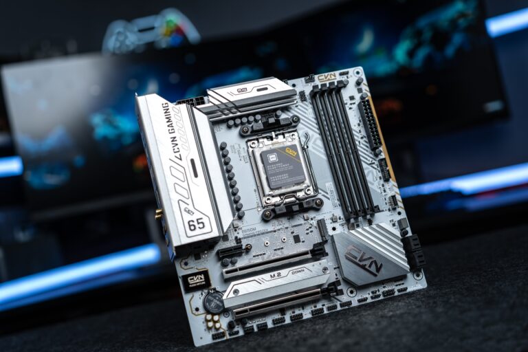 Colorful bringt zwei weiße „CVN Gaming Frozen“ B650-Motherboards für AMD Ryzen 8000-CPUs auf den Markt