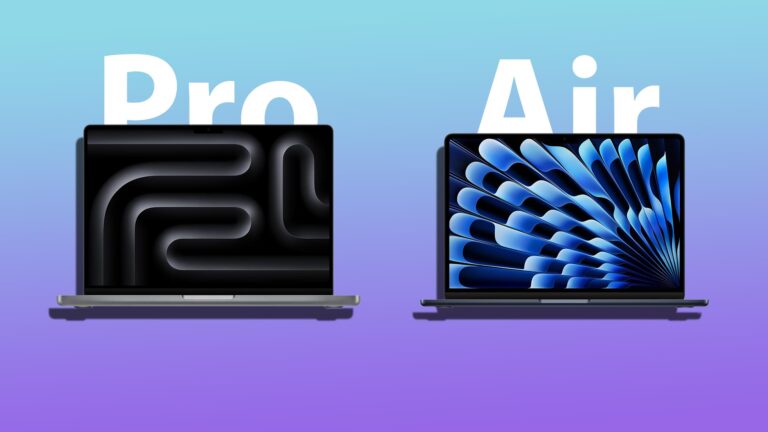 M3 MacBook Pro vs. M3 MacBook Air Kaufratgeber – Lohnt es sich, für den gleichen Chipsatz einen Aufpreis auszugeben?