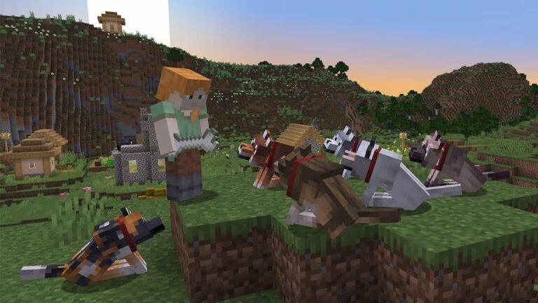Minecraft fügt 8 neue Arten von Wölfen hinzu
