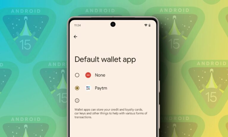 Mit Android 15 können Sie jetzt eine Standard-Wallet-App auswählen;  Hier ist wie