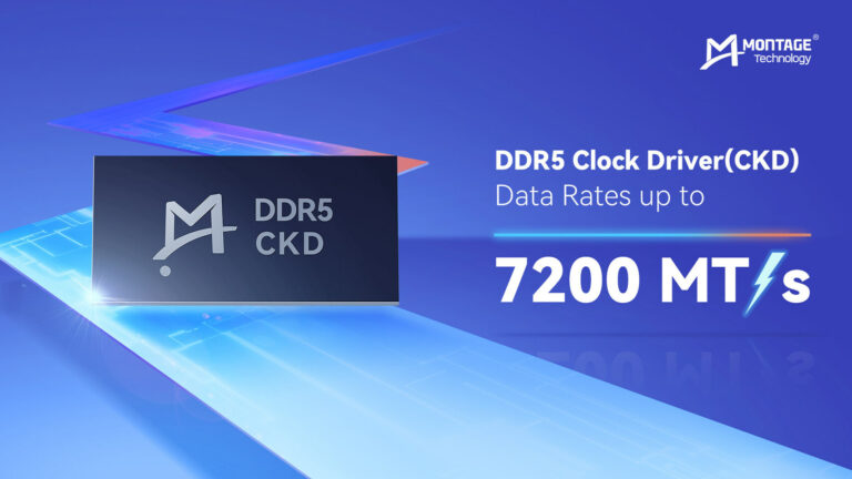 Montage Technology startet Testproduktion von 7200 MT/s DDR5 RCD und ermöglicht so höhere Geschwindigkeiten